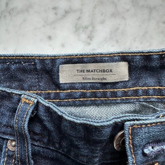 AG Adriano Goldschmied Matchbox Slim Straight Jeans - Men | Blue | 31 - Picture 2 of 5